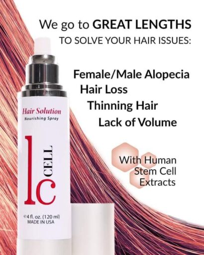 ⁦lc cell ال سي بخاخ علاج تساقط الشعر 120 ملي hair solution⁩ - الصورة ⁦4⁩