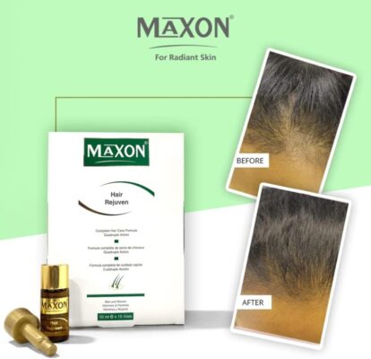 ماكسون امبولات علاج تساقط الشعر 10مل * 15 امبول MAXON