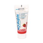 aquaglide flavored lubricant strawberry 100ml 0