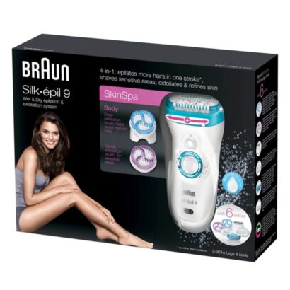 braun silk epil legs body 9 961exfoliating brush head 0