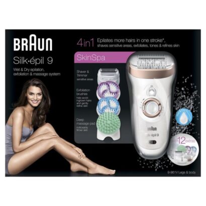 braun silk epil legs body face 9 961v wedding edition 0