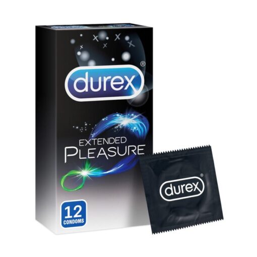 durex condom extended pleasure 12 pcs 0