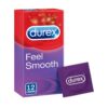 durex condom feel smooth 12 pcs 0