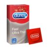durex condom feel thin 12 pcs 0
