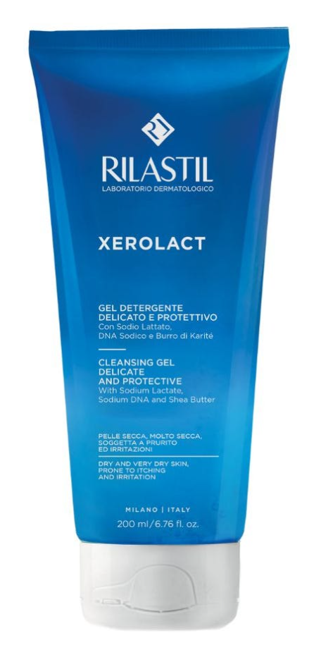زيرولاكت جل غسول مرطب للبشرة الجافة 200مل RILASTIL XEROLACT