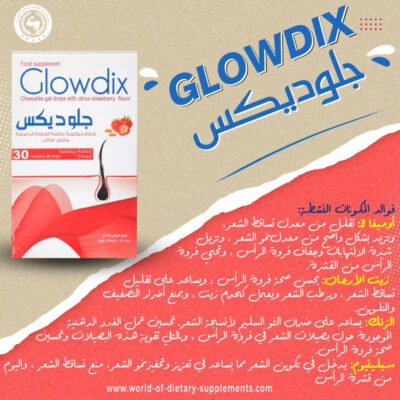 جلوديكس تتكون من تركيبه فريدة من الاحماض الامينية و الاملاح و المعادن و الفيتامينات لتغذية الشعر من البصيلات الي الاطراف .