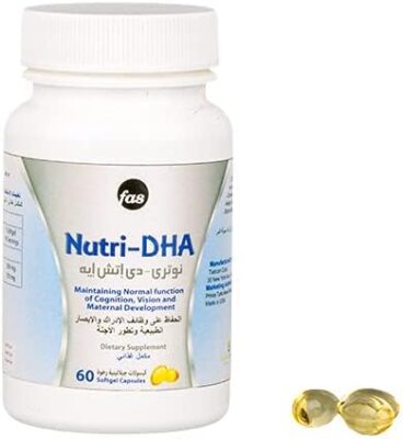 نوترى دي اتش ايه Nutri DHA Omega 60 Softgel Capsule