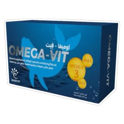 اوميغا فيت مكمل غذائي غني بالاوميجا 3 OMEGA VIT