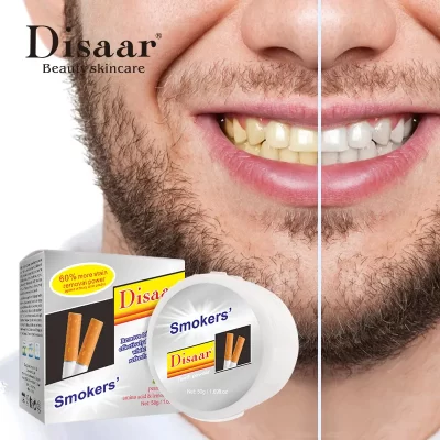 بودرة الأسنان للمدخنين ديسار Disaar Whitening Teeth Powder