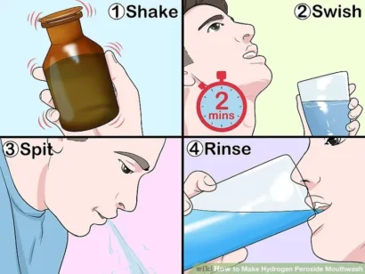 ⁦غسول الفم بيروكسيد بماء الاكسجين Peroxyd Mouthwash⁩ - الصورة ⁦3⁩