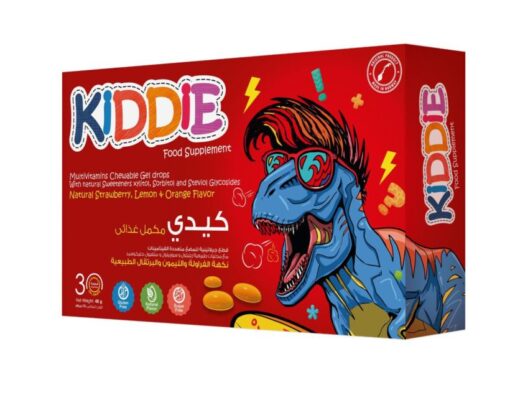 افضل فيتامين للاطفال كيدي فيتامينات متعددة ٣٠ قطعة KIDDIE