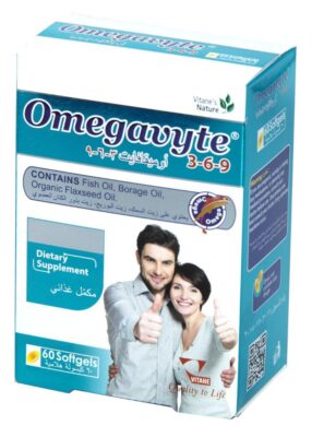 Omegavyte فيتان اوميجافيت أوميجا 3-6-9 60 كبسولة
