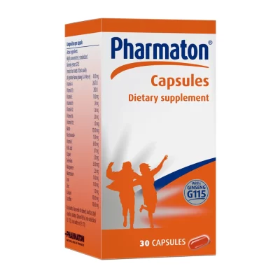Alternative view of فارماتون مكمل غذائي فيتامينات متعددة Pharmaton Capsules