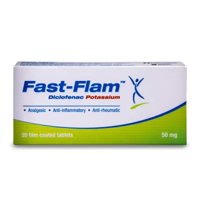 Alternative view of فاست فلام 50 مجم مسكن للالم مضاد للالتهاب Fast Flam 50 mg