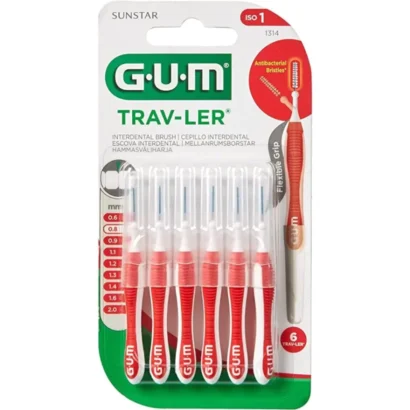 فرش تقويم الاسنان من جام 0.8 GUM INTERDENTAL BRUSH