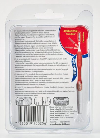 ⁦فرش تقويم الاسنان من جام GUM INTERDENTAL BRUSH⁩ - الصورة ⁦4⁩