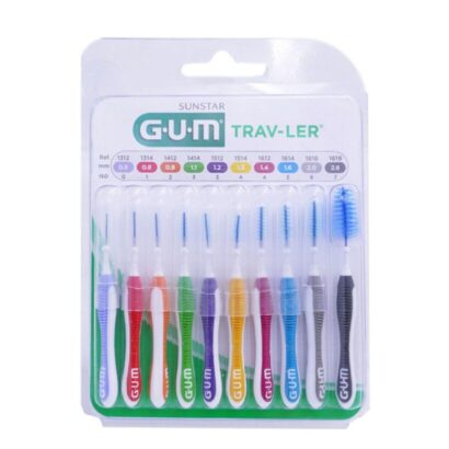 ⁦فرش تقويم الاسنان من جام GUM INTERDENTAL BRUSH⁩ - الصورة ⁦2⁩