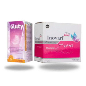 1. إنوفاري بلس (Inovary Plus) 2. جلوتي (Gluti | Glutathione)